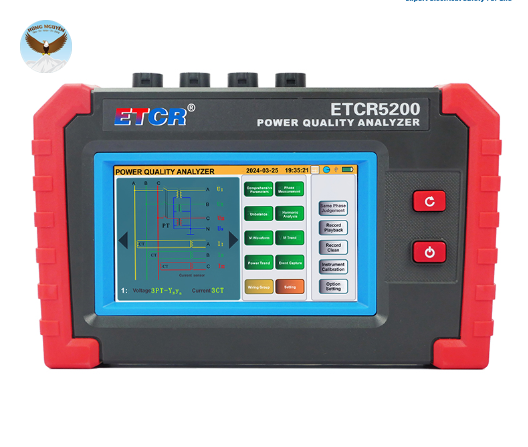 Thiết bị phân tích chất lượng điện năng mini ETCR ETCR5200 (490mA, 1.0V~600V, 40-70 Hz)